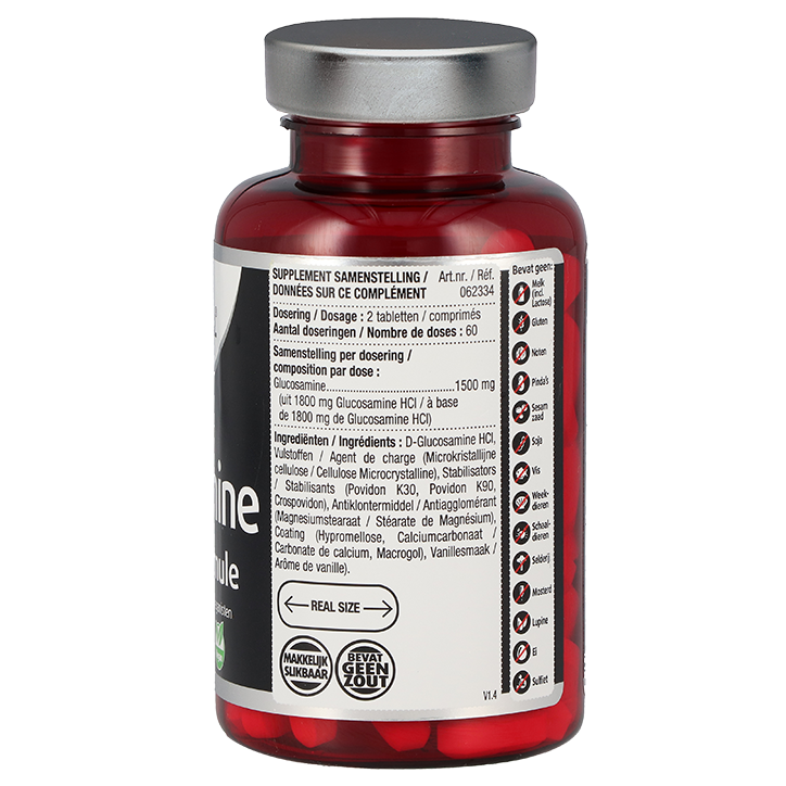 Lucovitaal Glucosamine Puur, 1500mg (120 Tabletten) image 2