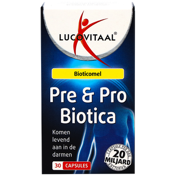 Lucovitaal 1+1 Pre En Probiotica (30 Capsules) - 30 stuks