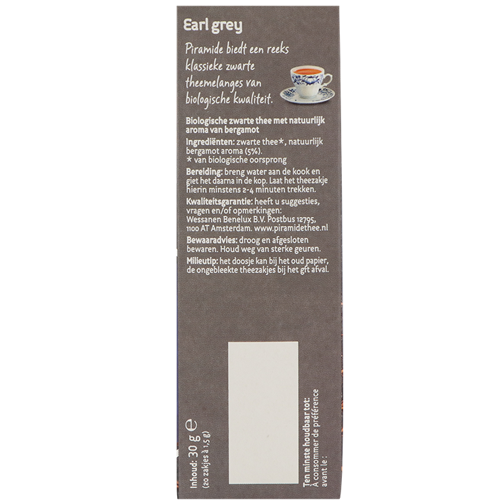 Piramide Earl Grey - 20 theezakjes image 3