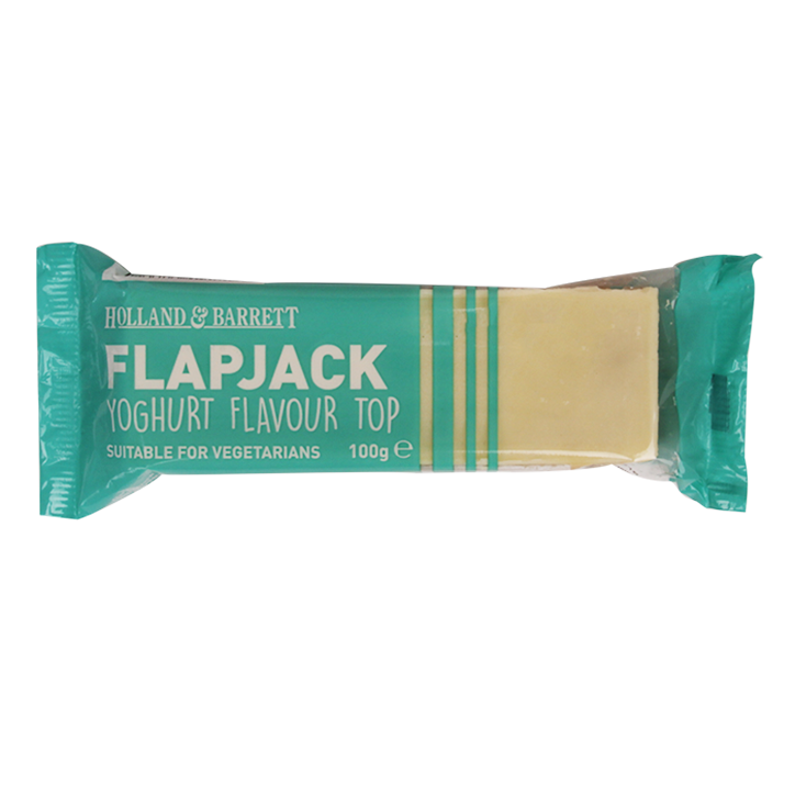 Holland & Barrett Flapjack Yoghurt Flavour Top (100gr) image 1