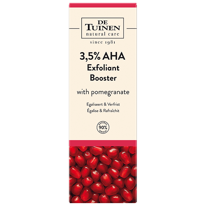 De Tuinen 3,5% AHA Exfoliant Skinbooster met Granaatappel - 30 ml