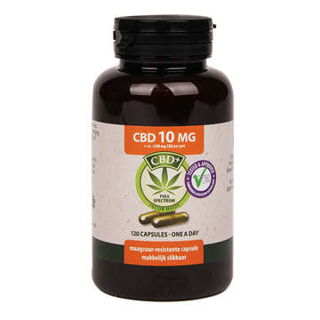 Jacob Hooy CBD, 10mg (120 Capsules) - 120 stuks