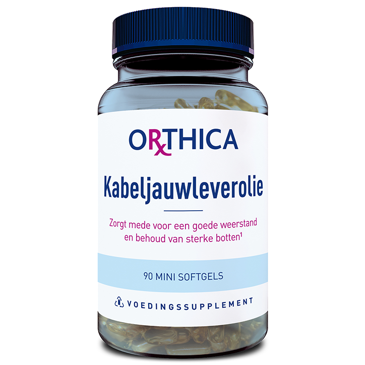 Orthica Kabeljauwleverolie (90 Capsules)-1