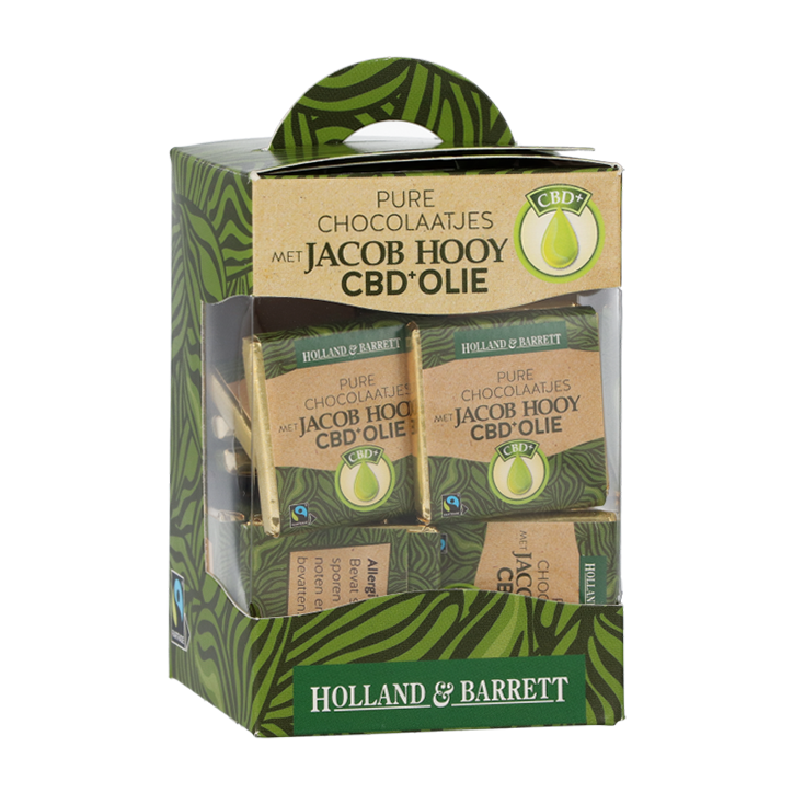 Jacob Hooy CBD Melkchocolade (30 Stuks) image 1