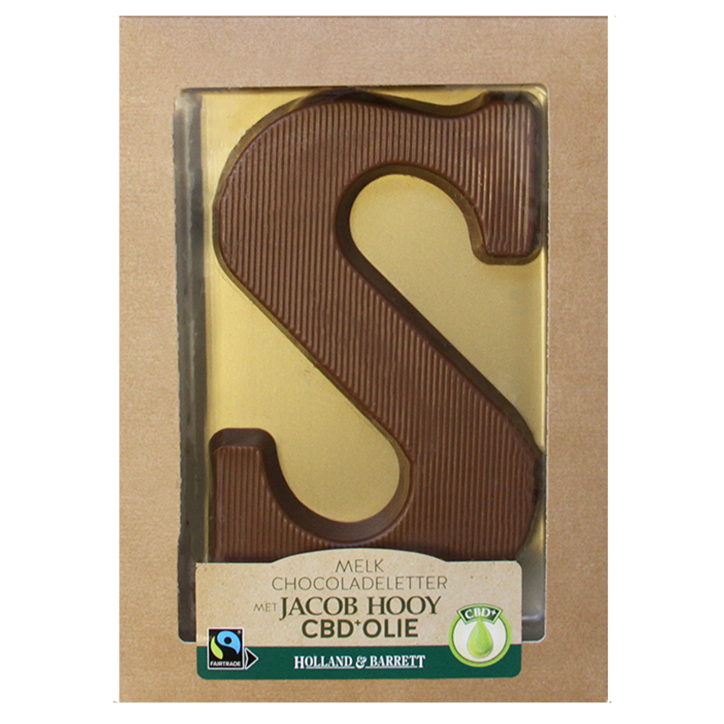 Jacob Hooy CBD Chocoladeletter Melk (100gr) image 1