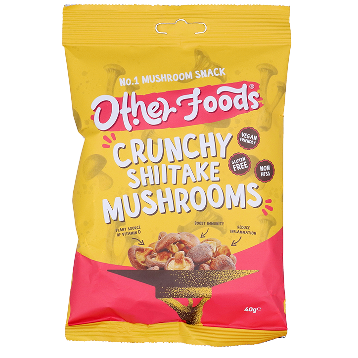 Other Foods Crunchy Shiitake Mushrooms Chips - 40g image 1