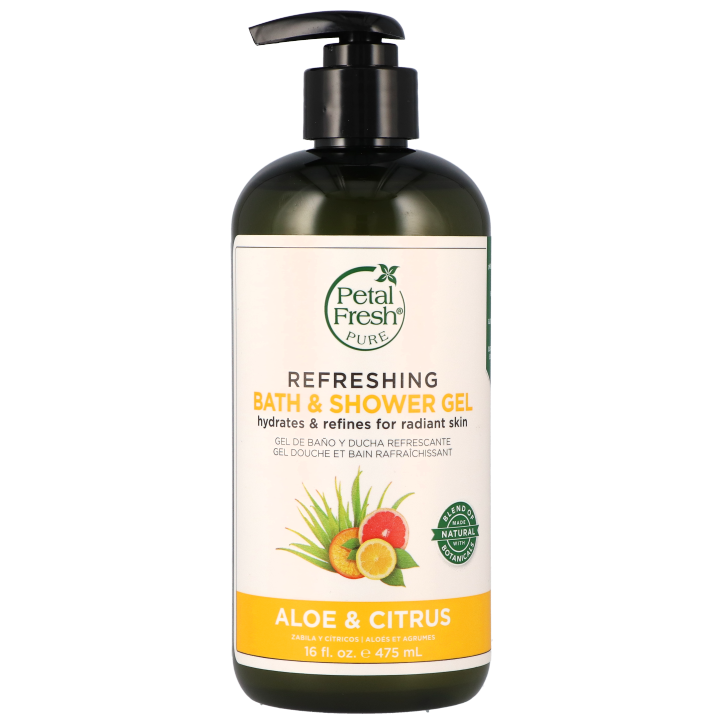 Petal Fresh Refreshing Bath & Shower Gel Aloe & Citrus (475ml)