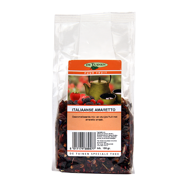 De Tuinen Italiaanse Amaretto Thee (100gr) image 1