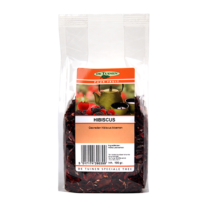 De Tuinen Hibiscus Thee (100gr) image 1