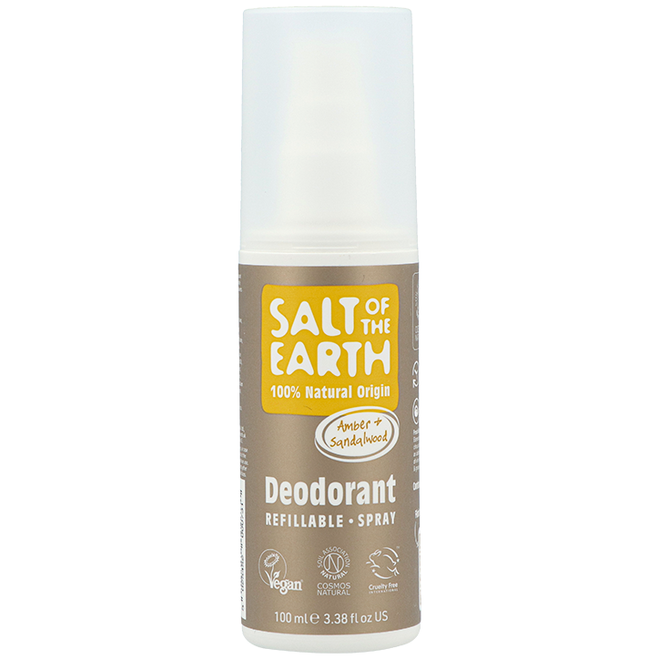 Salt of the Earth Deodorant Amber & Sandalwood Spray - 100ml