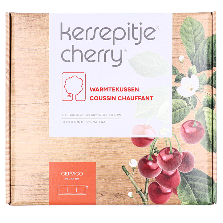 Kersepitje Kersenpitkussen Cervico Rood - 13 x 55cm image 2