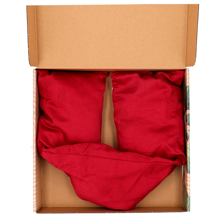 Kersepitje Kersenpitkussen Cervico Rood - 13 x 55cm image 4