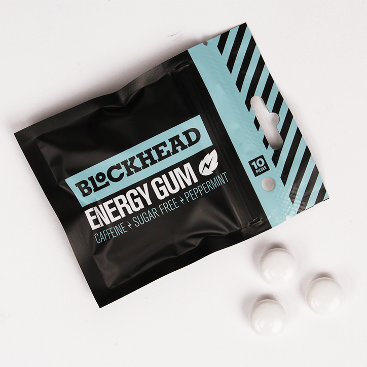 Blockhead Energy Gum - 10 stuks image 2
