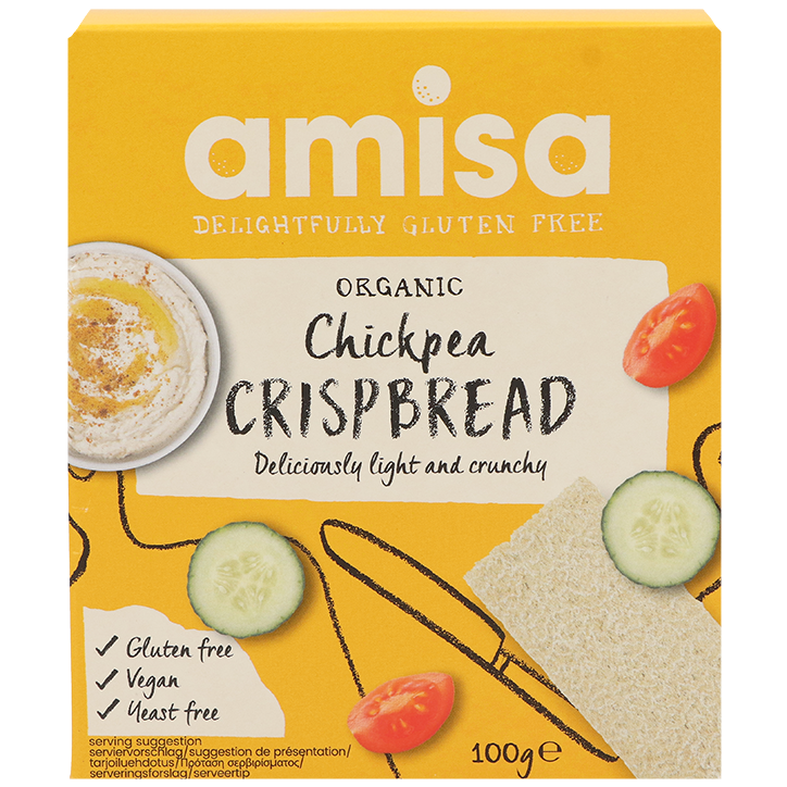 Amisa Kikkererwten Crackers - 100g image 1