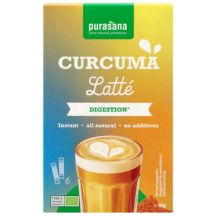 Purasana Curcuma Latte - 6 sachets image 1