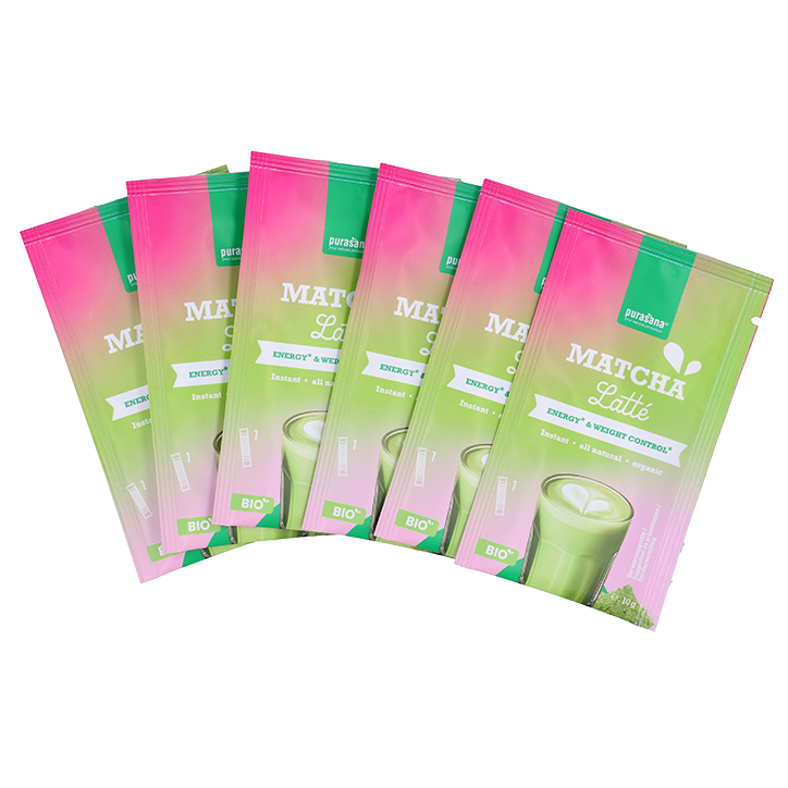 Purasana Matcha Latte - 6 sachets image 2
