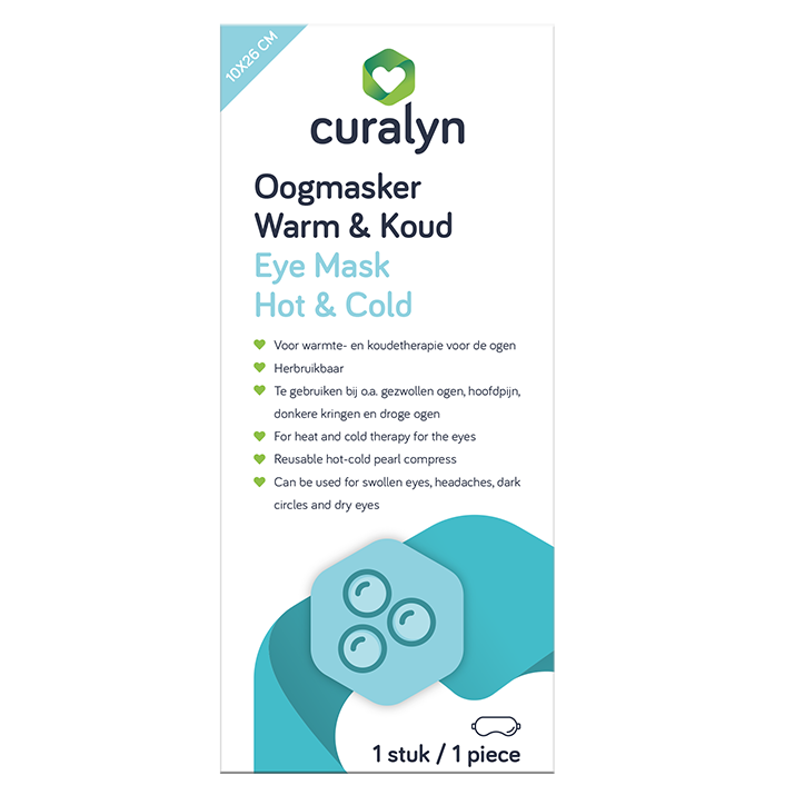 Curalyn Oogmasker Warm & Koud - 1 stuk