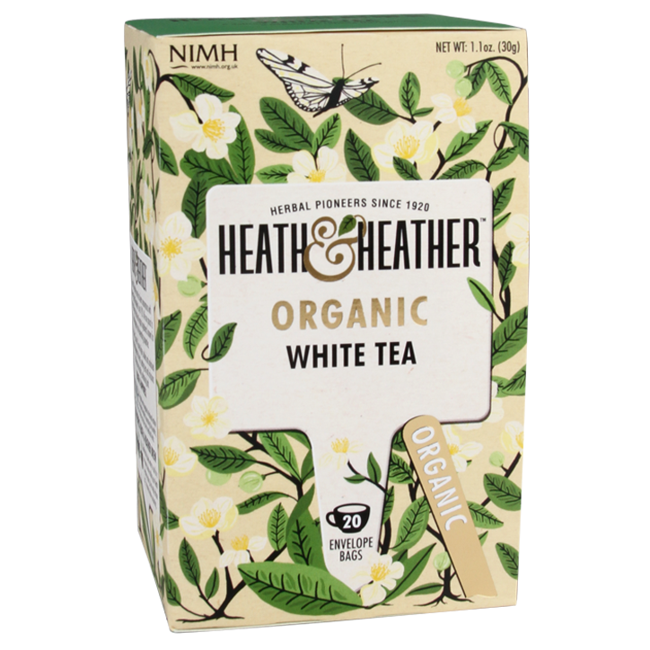Heath & Heather White Tea Bio (20 Theezakjes) image 1