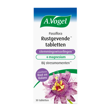 A.Vogel 2e product 50% korting Passiflora Rustgevende Tabletten Stemmingswisselingen (30 Tabletten) - 30 stuks