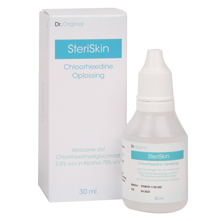 Dr. Original SteriSkin Chloorhexidine Oplossing - 30ml image 2
