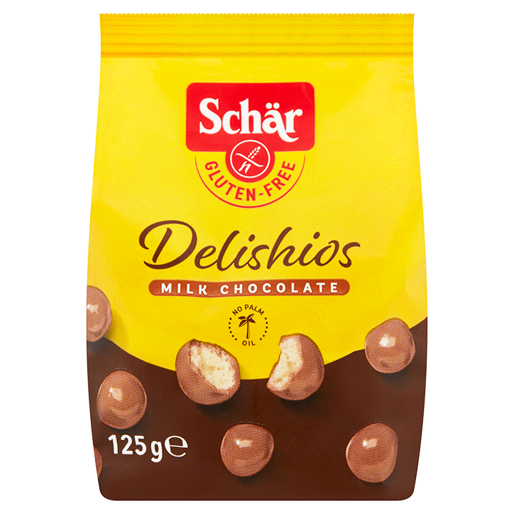 Schär Delishios Milk Chocolate Glutenvrij - 125g image 1