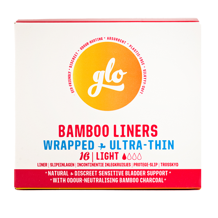 glo Bamboo Liners for Sensitive Bladder - 16 stuks image 1