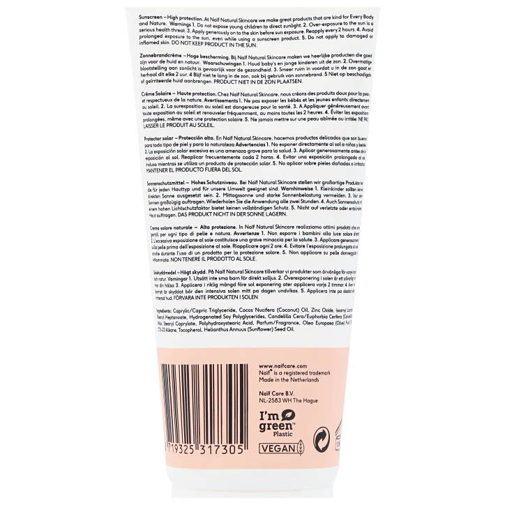 Naïf Baby & Kids Sunscreen SPF50 - 100ml image 2