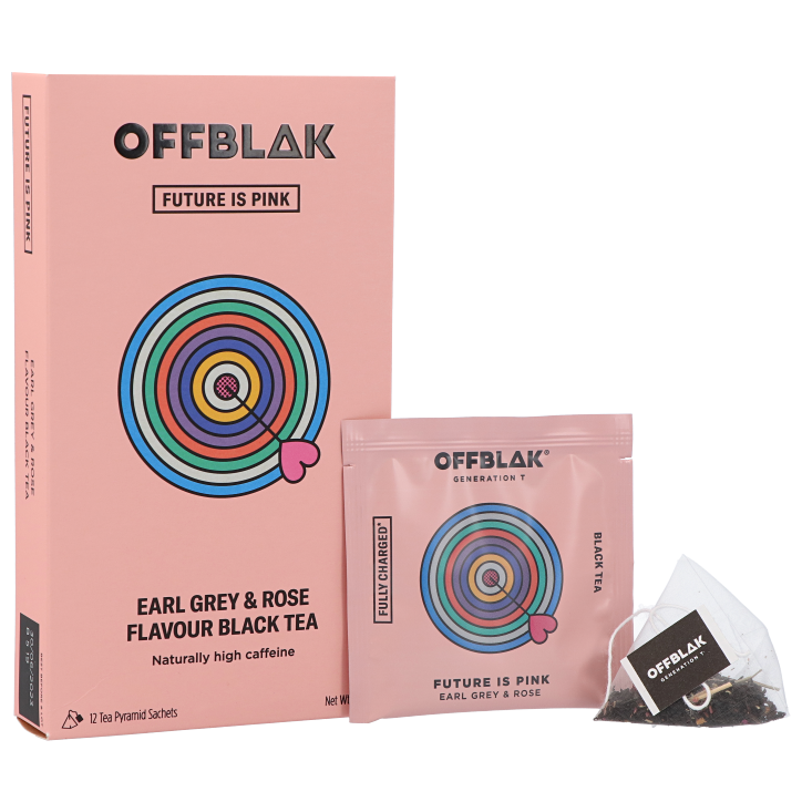 OFFBLAK Tea Future is Pink - 12 theezakjes image 2