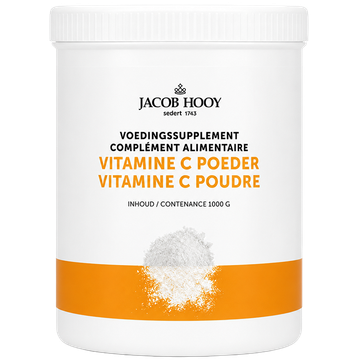 Jacob Hooy 2e product 50% korting Vitamine C Poeder - 1000 gram