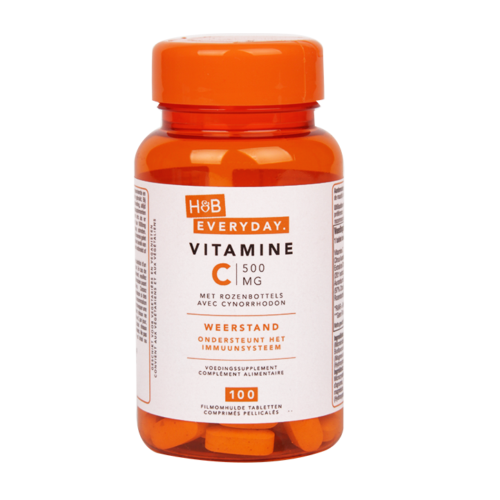 H&B Everyday Vitamine C, 500mg (60 Tabletten) image 1