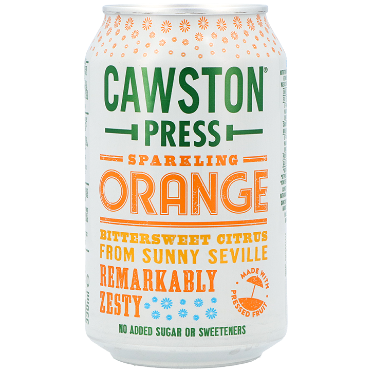 2e product 50% korting | Cawston Press Sparkling Orange - 330ml