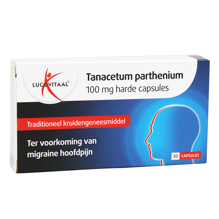 Lucovitaal Tanacetum parthenium (Moederkruid), 100mg (30 Capsules)