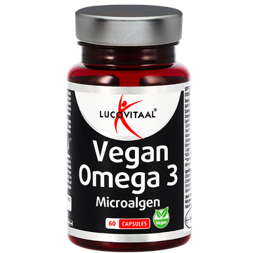 Lucovitaal 1+1 Vegan Omega-3 Microalgen (60 Capsules) - 60 stuks