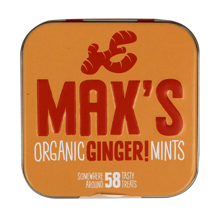 Max's Organic Ginger Mints (35gr)