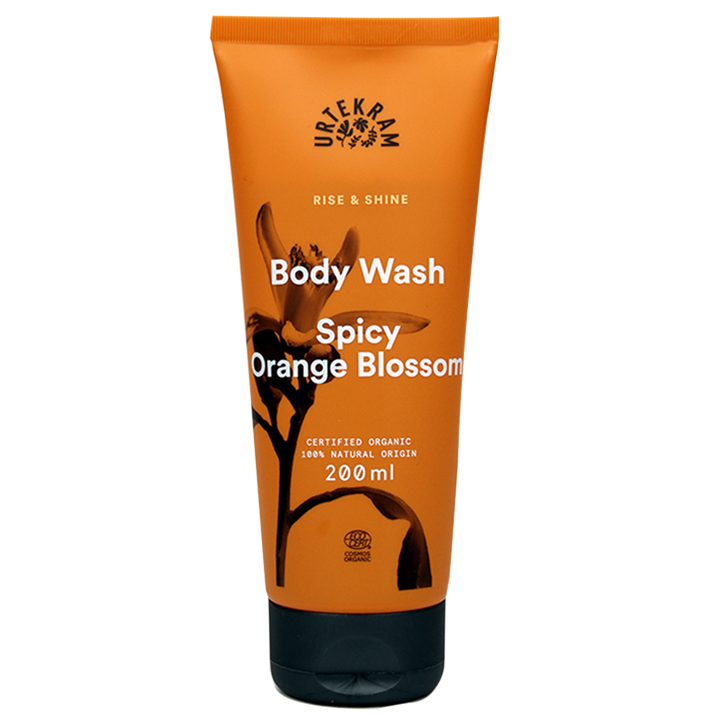 Urtekram Rise & Shine Body Wash Spicy Orange Blossom (200ml)