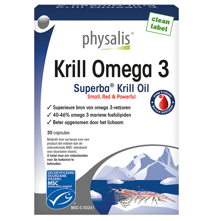 Physalis Krill Omega 3 (30 Capsules) image 1