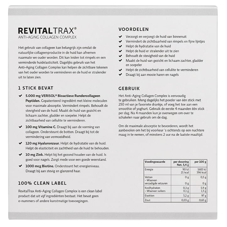 RevitalTrax Complexe de Collagène Anti-Âge - 30 sticks image 6