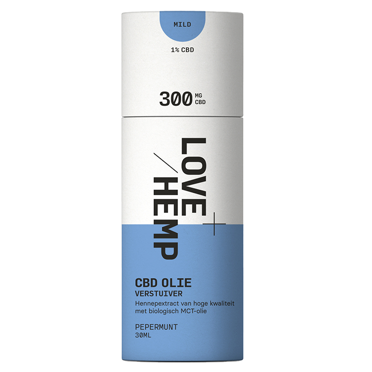 Love Hemp CBD Olie Verstuiver Pepermunt 1% (30ml) image 2