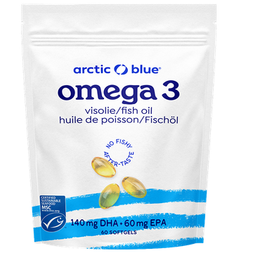 Arctic Blue 2e product 50% korting Omega 3 Visolie DHA en EPA - 60 capsules - 60 stuks
