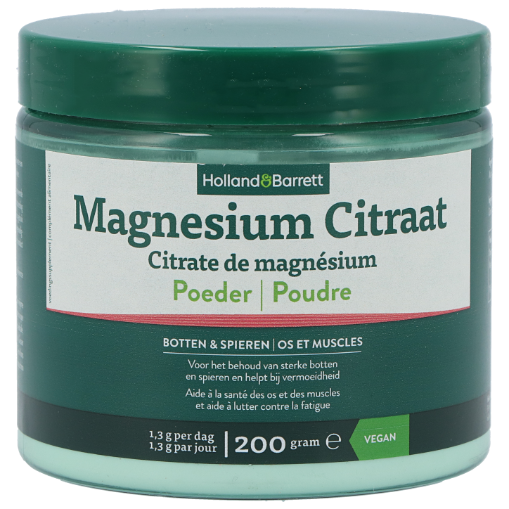Holland & Barrett Magnesium Citraat Poeder - 200 g