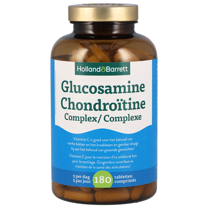 Holland & Barrett Glucosamine Chondroïtine Complex - 180 Tabletten