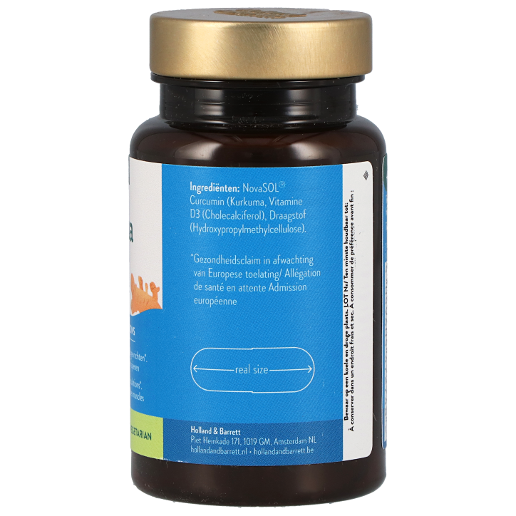 Holland & Barrett NovaSOL® Kurkuma 800 mg - 30 capsules image 2