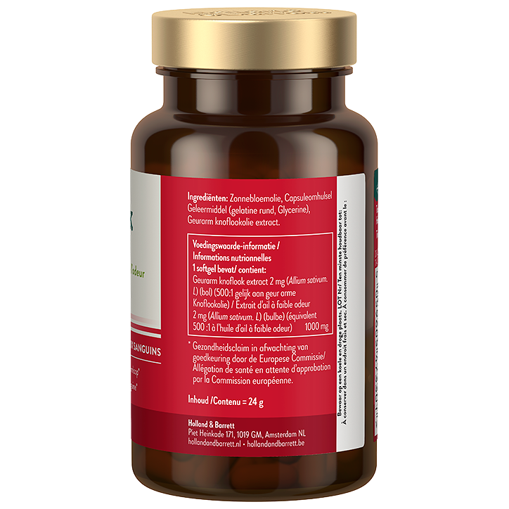 Holland & Barrett Knoflook 1000mg - 120 capsules image 2