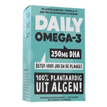 Daily Supplements Oméga-3 avec DHA Vegan - 60 capsules