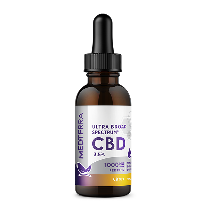 Medterra UBS CBD 1000mg (30ml) image 1