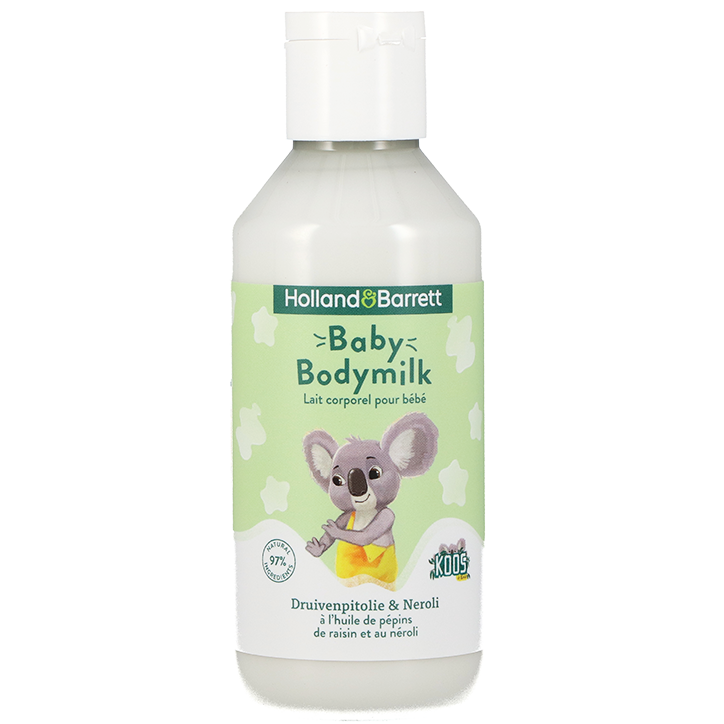 Holland & Barrett Baby Bodymilk Druivenpitolie & Neroli - 150ml-1