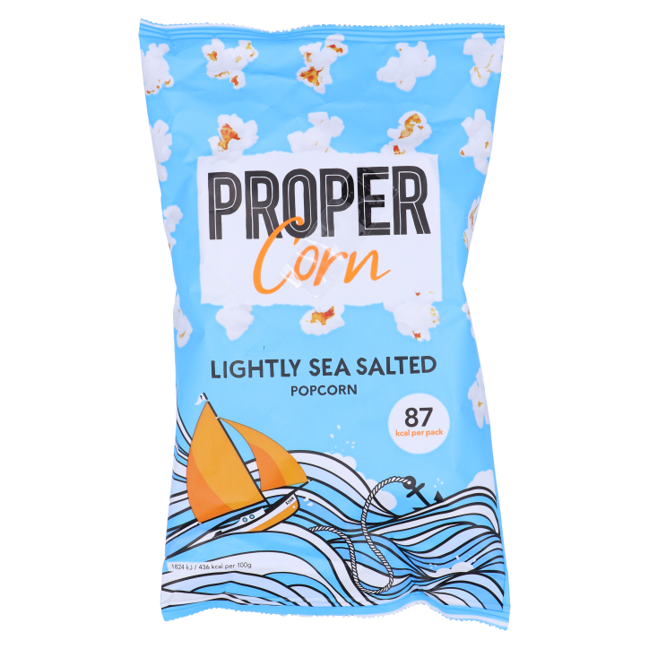 Propercorn Lightly Sea Salted popcorn - 20g image 1