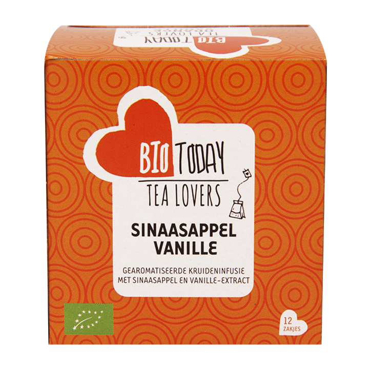 BioToday Sinaasappel-Vanille Bio (12 Theezakjes) image 1