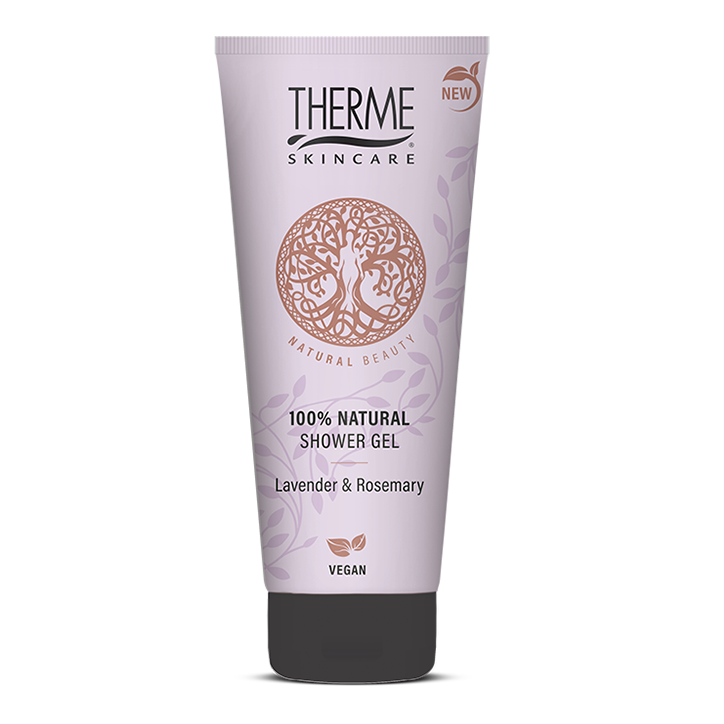 Therme 100% Natural Showergel Lavender & Rosemary (200 ml)