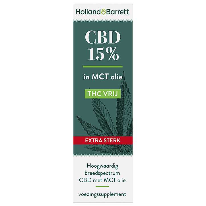 Holland & Barrett CBD Olie Extra Sterk 15% (30ml)-1